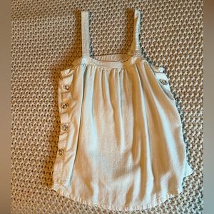 Cream Linen Tank top- Universal Thread - size small